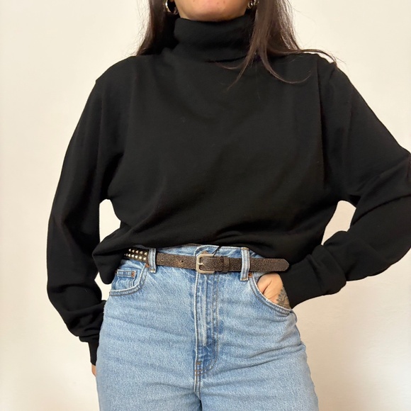 The kooples merino wool turtleneck sweater - Picture 2 of 9